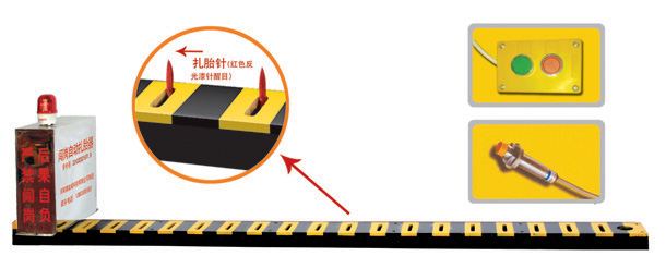 平阳县V3嵌入式闯岗自动扎胎器/阻车器
